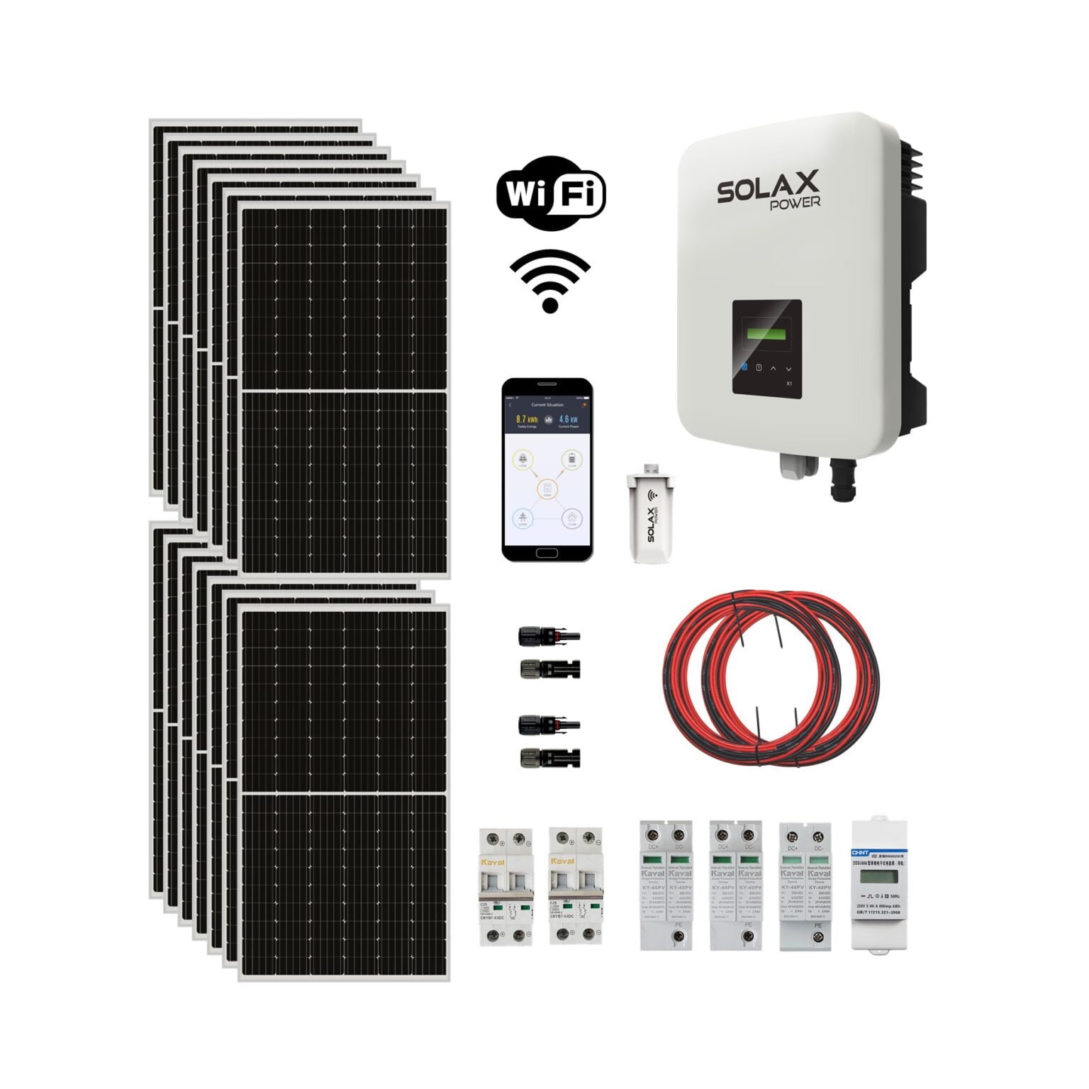 Kits Solares On Grid para Ahorro de Energía ADN Solar Tienda Online