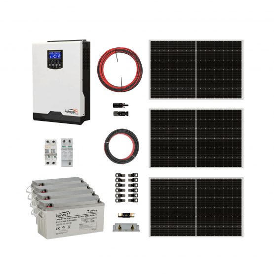 Kit Solar Off Grid 5KW 4,8KWH x Día MPPT