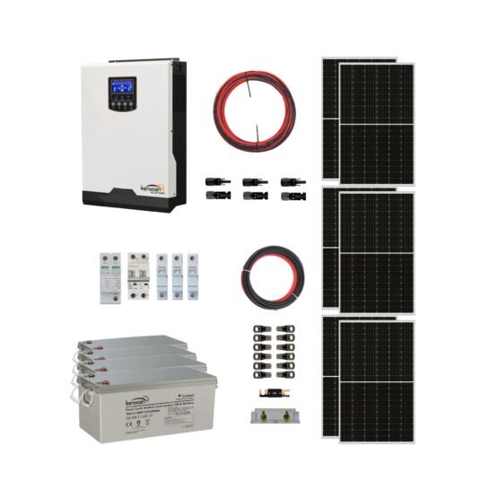 Kit Solar Off Grid 5KW 10,8KWH x Día MPPT