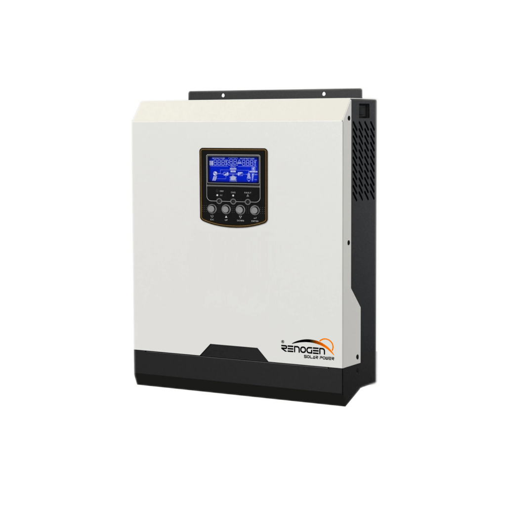 Inversor Solar Híbrido De 5KW, 5kva, 120v, Doble 2 MPPT, Entrada Fuera