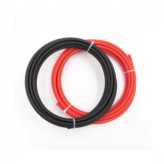 Cable de Batería 16mm2 x 200cm Par Rojo/Negro