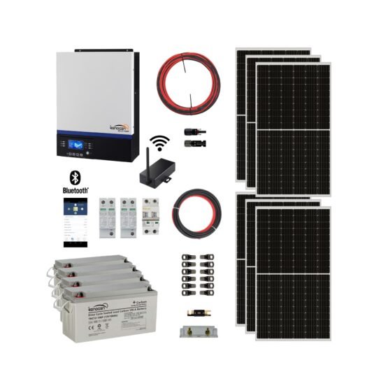 Kit Solar Eco 5KW 10,8KWH x Día