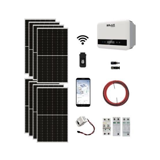 Kit Solar On Grid Iny Cero 3Kw 460kwh x Mes