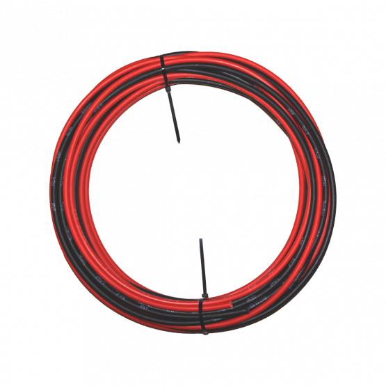 Cable Fotovoltaico 4.0mm2 x 10m Par Rojo/Negro