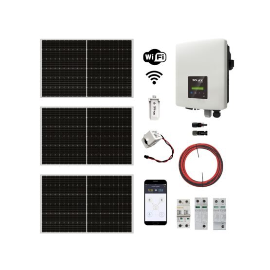 Kit Solar On Grid Iny Cero 1.1Kw 175kwh x Mes