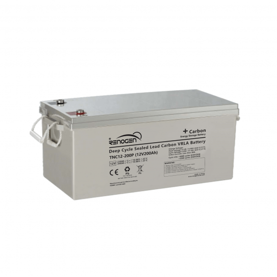 Batería de Plomo-Carbono Ciclo Profundo 12V 200AH