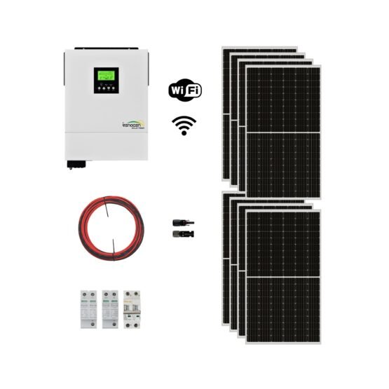 Kit Solar Sin Baterías 6,2KW 14KWH x Día