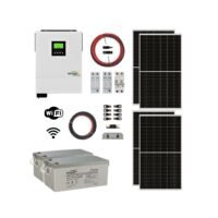 Kit Solar 24/220V 4,2KW 7,2KWH x Día MPPT
