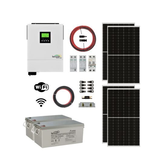 Kit Solar 24/220V 4,2KW 7,2KWH x Día MPPT