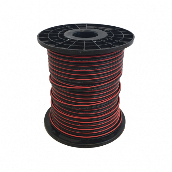 Cable Fotovoltaico 4.0mm2 x 100m Par Rojo/Negro