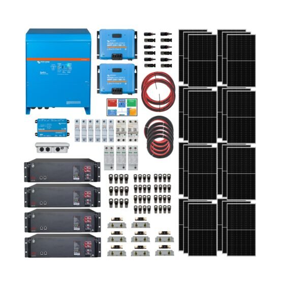 Kit Solar Off Grid 15KVA 43KWH x Día Litio BYD
