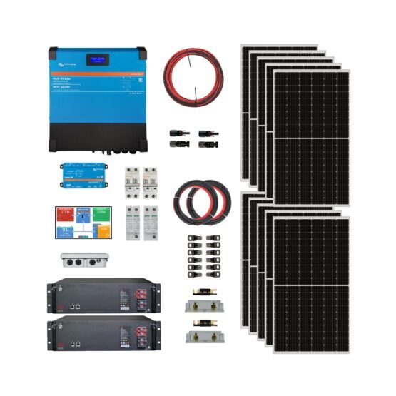 Kit Solar Off Grid 6KVA 18KWH x Día Litio