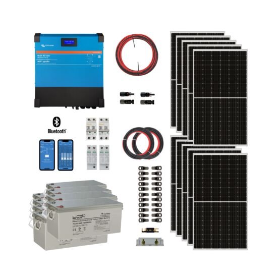 Kit Solar Off Grid 6KVA 18KWH x Día