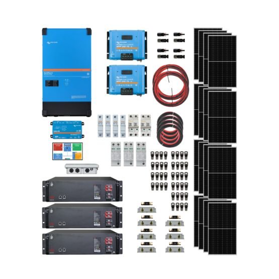 Kit Solar Off Grid 10KVA 30KWH x Día Litio BYD