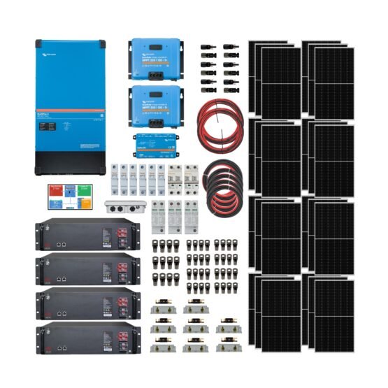 Kit Solar Off Grid 15KVA 43KWH x Día Litio BYD