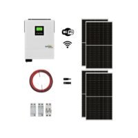 Kit Solar 4,2KW 7,2KWH x Día MPPT Sin Baterías