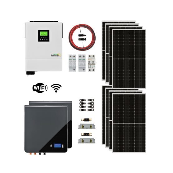 Kit Solar 6,2KW 14KWH x Día Litio