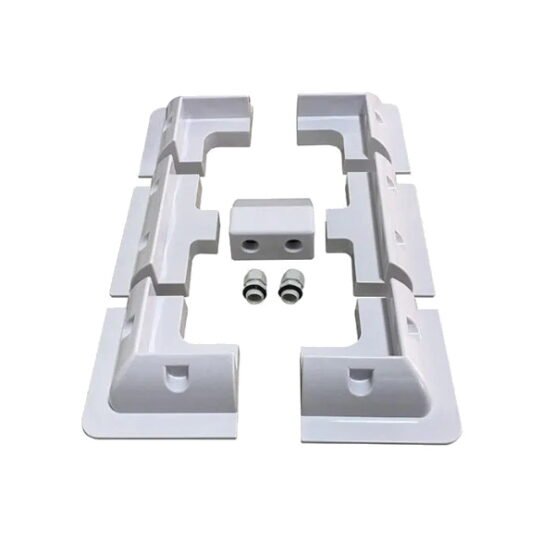 Soportes de Montaje para Vehículos ABS blanco